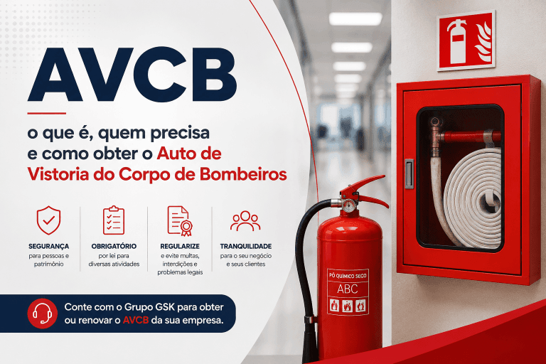 AVCB Auto de Vistoria do Corpo de Bombeiros para regularização de empresas